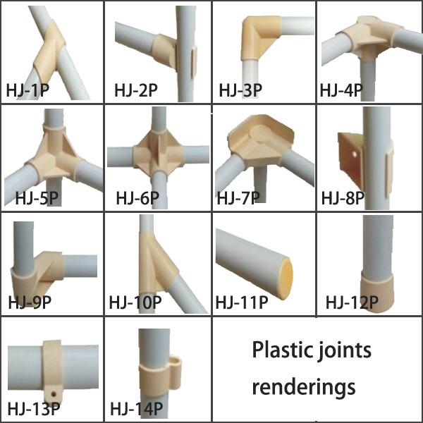 OEM / ODM Flexible ABS Plastic Pipe Joints Top Cap Wear Resistance