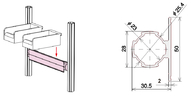 لوله آلومینیومی ساختاری میز کار ریخته گری برای سیستم های مونتاژ خودکار
