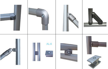 Different Flexible Shape Aluminum Pipe Fittings Connectors