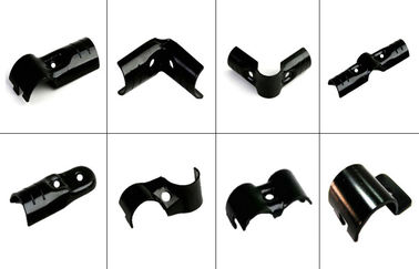 Metal tube connectors for Lean Pipe and Pipe joint Racking System connecting