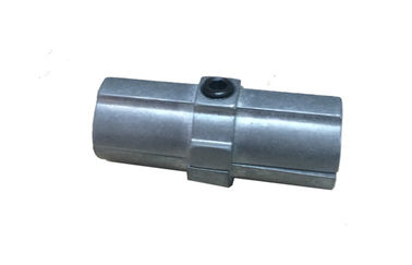 Dark Gray Aluminum  Tubing Connectors Aluminum Pipe Connector Smooth Surface