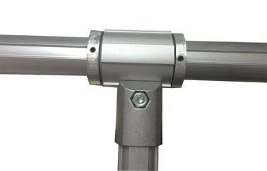 43Mm Aluminum Alloy Metal Pipe Joints For Aluminum Pipe Rack System