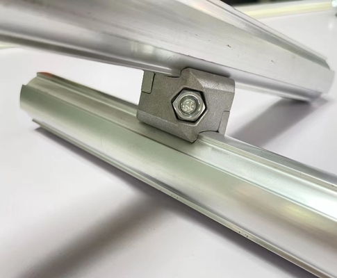 Industrial Use Table Aluminum Pipe Connector Flexible Elbow Connector