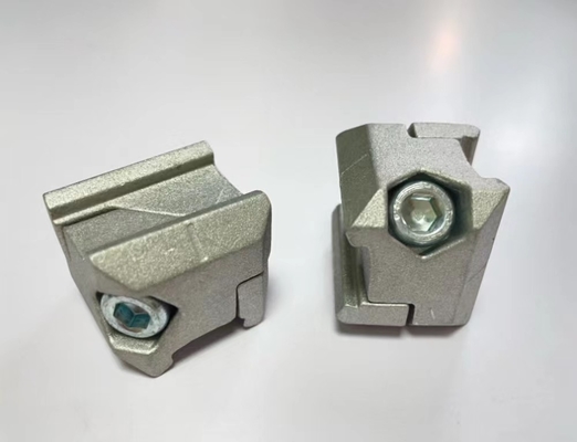 Industrial Use Table Aluminum Pipe Connector Flexible Elbow Connector