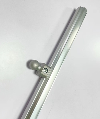 Industrial Use Table Aluminum Pipe Connector Flexible Elbow Connector
