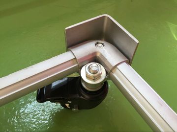 AL-37 Aluminum Tubing Joints for plastic bowl , OD 28mm connection caster Functional integration