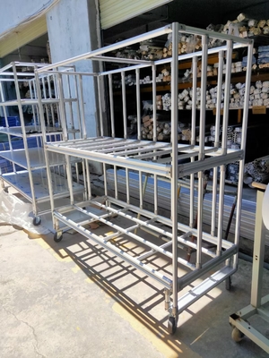 6063-T5 Aluminum Alloy Tube Thickness 1.7mm Silver White 4m/Bar AL-2817
