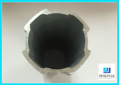 Surface Oxidation Treatment Aluminum Alloy Pipe 6063-T5 Thickness 1.2mm Sliver