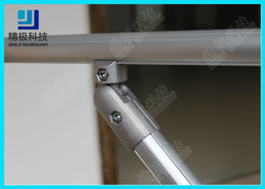 360 Degree Diecast Aluminum Tubing Joints For Production line and Aluminum workbench