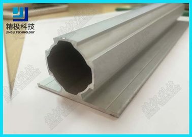 Dual Flange Aluminium Alloy Tube , Aluminum Rectangular Tubing 6063-T5 Die Casting