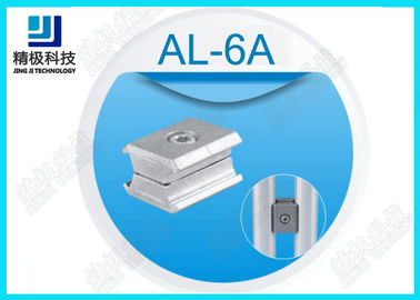 Double Connector Aluminum Tubing Joints 6063-T5 Silvery Type AL-6A Long Lifespan