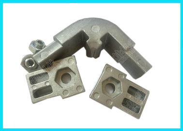 Double Sides Aluminum Tubing Joints 90 Degree Inner Connector Die Casting AL-12