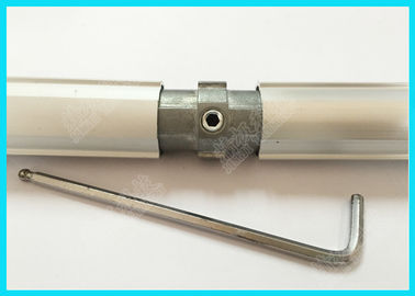 180 Degree Inner Aluminum Tubing Connectors AL-14 Double Sides Andoic Oxidation Surface