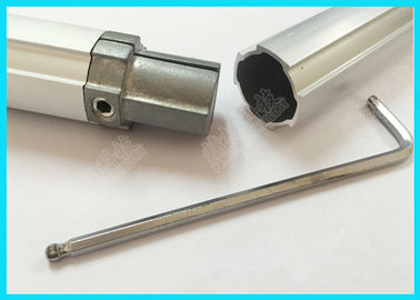 180 Degree Inner Aluminum Tubing Connectors AL-14 Double Sides Andoic Oxidation Surface