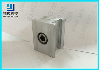 Double Connector Aluminum Tubing Joints Fitting 6063-T5 Silvery Type AL-6C