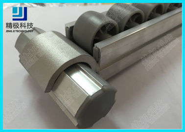 Aluminum Alloy Hook Cast drawing Polishing For Roller Track Conveyor AL-49