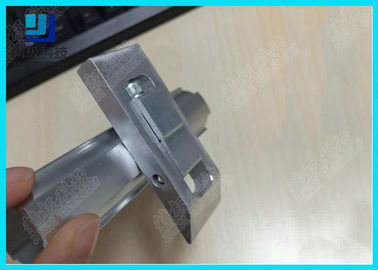 Double Tracks Scalable conveyor Aluminum Tubing Joints Prevent Flow Back Lock Opposite Movement