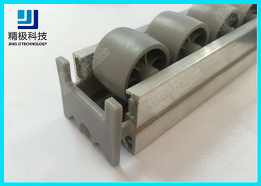 Roller Track End Cap Aluminum Tubing Joints For Pipe Rack System AL-50