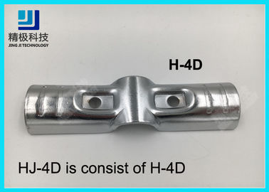 HJ-4D Paralleled Chrome Pipe Connectors For Conveyor Assembly Lines