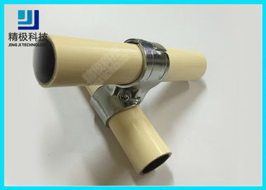 2 Pipe Mounting Bracket Chroming Joint Tube Metal Clamp For ESD Trolley HJ-6D