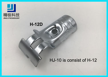 Metal Anti static Tee Hinge Joint Set Chrome Pipe Connectors Chorming Treatment