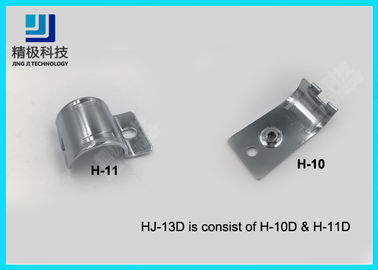 CRS Cold Rolled Steel Clamp Metal Pipe Bracket with Glossy Finish