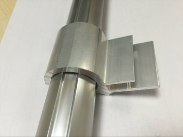 Silvery ADC-12 Aluminum Tubing Joints For Workbench / Production Line