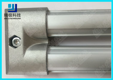 Parallel Double Aluminum Pipe Coupling Pipe Connector Sandblasted AL-9