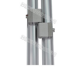 Removable Sandblasting Connector Aluminum Pipe Hinges AL-46 Workbench Production Line Applied
