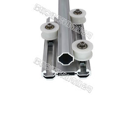 Three Roller Slider Female Aluminum Alloy Connector AL-89 For Production Line