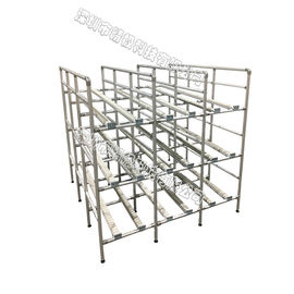 Durable Pipe Workbench Adjustable Composed Of Aluminum Alloy Pipe Connectors