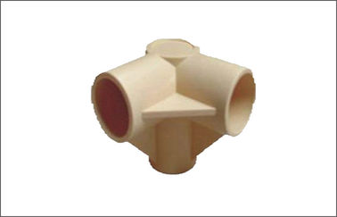 Dia 28mm ABS Plastic Pipe Joints Plastic Tubing Fittings For Lean Pipe System