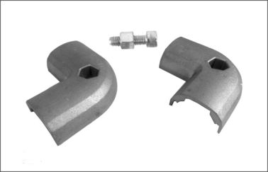 Elbow Round Aluminum Pipe Connectors Pipe Joints For Industrial Pipe Rack System