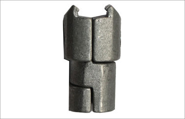 Silvery Male Tee Aluminum Pipe Joints Aluminum Tubing Connectors With Claw Head