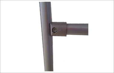 Tee Type Outer Connector Aluminum Tubing Joints 28mm Pure Aluminum+ADC-12 AL-7