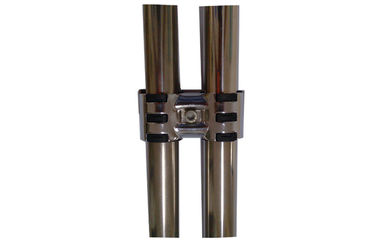 Stamping SPCC Steel Chrome Plated Pipe Connectors Wear Resistance