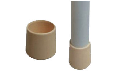 Eco - Friendly Ivory / Black Plastic Water Pipe Fittings Plastic Pipe Foot Cup