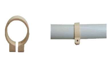 Industrial Lean Plastic Pipe Joints Clamp Dia 28mm Pipe Fittings