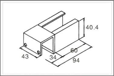 Zinc Plated Joint For Roller Track