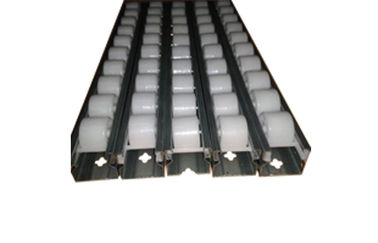 Aluminum Frame Track Plastic Wheels Recyclable 60mm Width With PE Rollers 60-A
