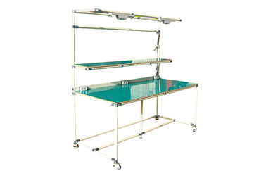 Light Duty Pipe Clamp Workbench With 1.2 Mm Thickness Beige PE Coated Pipe