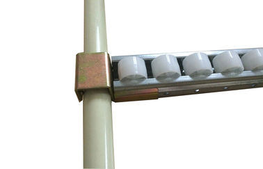 SPCC Steel Sliding Roller Track For 38Mm Width Roller Track On Flow Pipe Rack