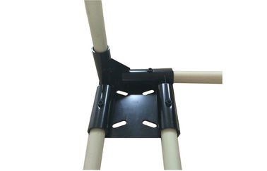Heavy Duty Pipe Rack Fittings for Connecting ABS Coated Pipe and Caster Wheel