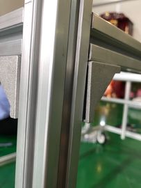 Aluminum alloy workbench aluminum tube profile silver white