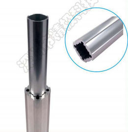 Alloy AL-43D Material 6063-T5 Aluminium Tube Joints Andoic Oxidation