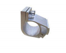 AL-104 ADC12 Aluminum Alloy Pipe Connector RoHS Silvery Color Supporting Fixed