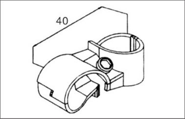 High Intensity Metal Flexible Pipe Connectors / Pipe Metal Joint for Pipe Rack System