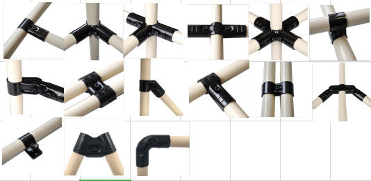 Flexible Metal Pipe Joint Connectors High Gloss Electrophoresis For Industrial