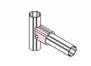 Die Casting Alloy Aluminum Pipe Joints Al7 ADC-12 RoHS