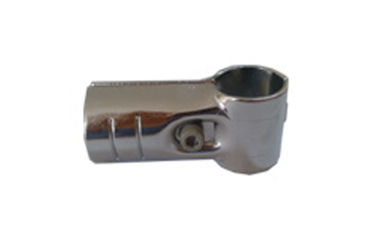 Tee Type Chrome Pipe Connectors For Foe Pipe Rack System